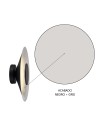 ORION * APLIQUE LED 24W 3000K NEGRO